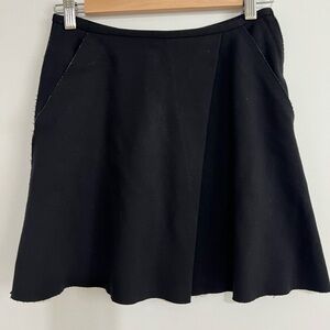 Wilfred Elegant Black Women's Skirt with pockets